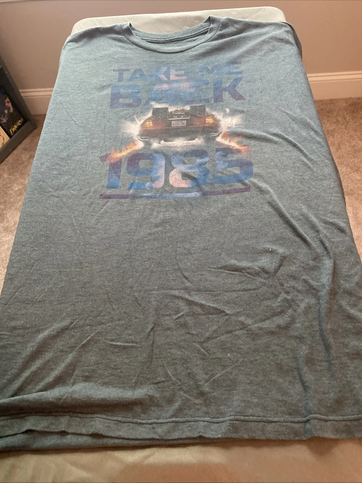 Camiseta Retro Regreso al Futuro Take Me Back to 1985 Talla 2 X-Grande Foto 2 de 4