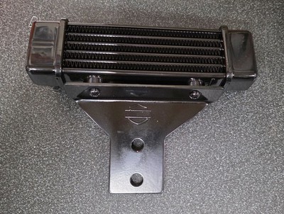 OEM Harley Davidson Horizontal Engine Oil Cooler NOS Dyna Twin Cam