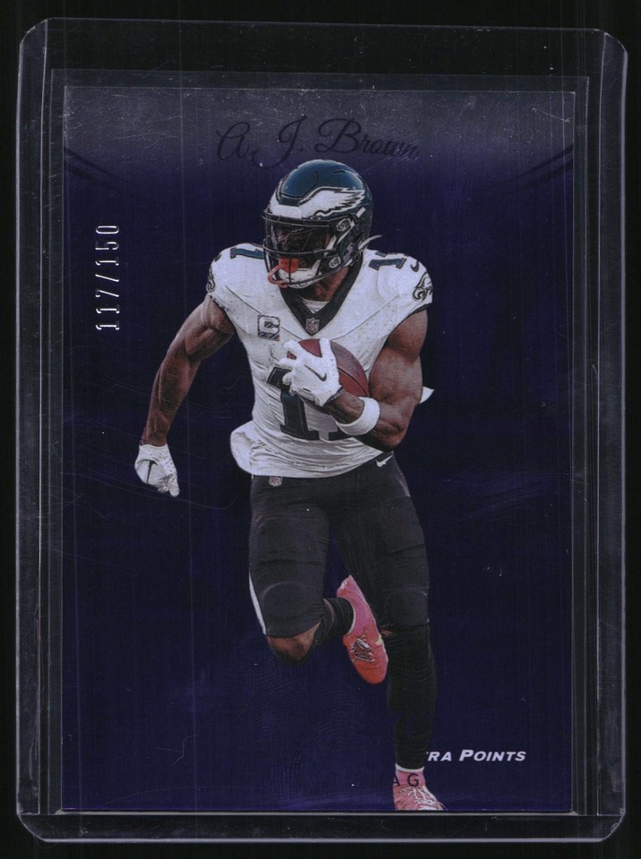 2024 Panini Prestige #240 A.J. Brown Purple Xtra Points 117/150 Eagles