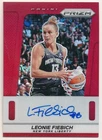 LEONIE FIEBICH 2025 PANINI PRIZM WNBA RED PRIZMS AUTOGRAPH LIBERTY AUTO SP #/99