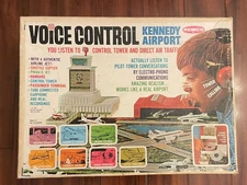 Vintage 1968 REMCO Voice Control Kennedy Airport 737 With Original Box AS-IS