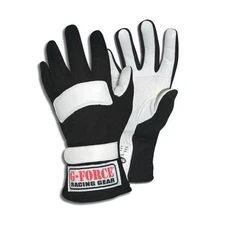 G-Force Racing Gear 4101SMLBK G5 Gloves; SFI 3.3/5 - Black (Small)