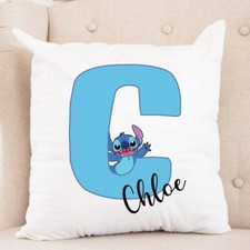 Image of Lilo and Stitch Personalised Boys girls Cushion Cover Gift Birthday Christmas #2