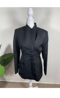Anine Bing WOMENS Black Colored Long Sleeve Jacket, Size M