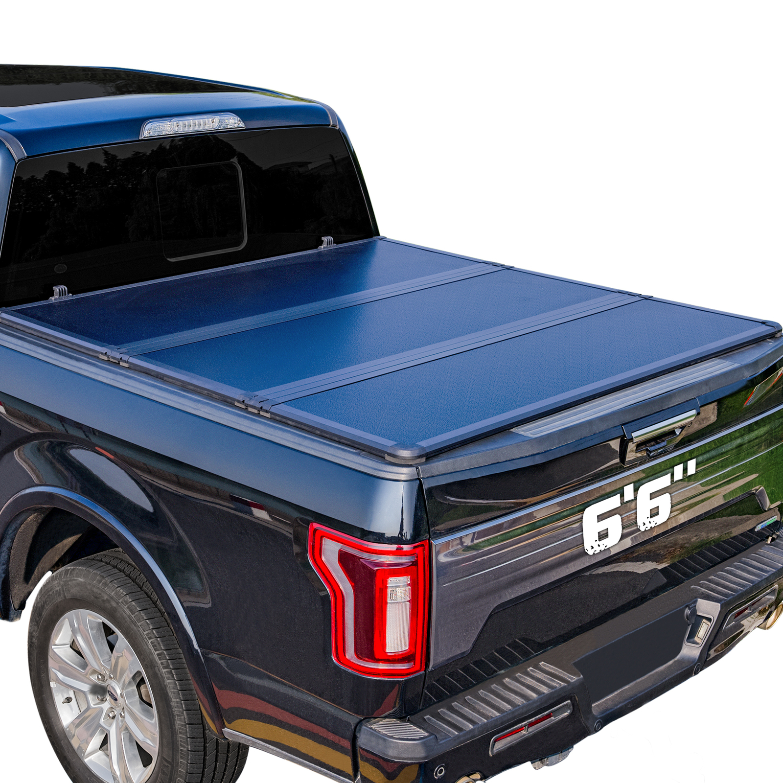 6.5FT TriFold Hard Tonneau Cover For 20152023 Ford F150 Long Truck