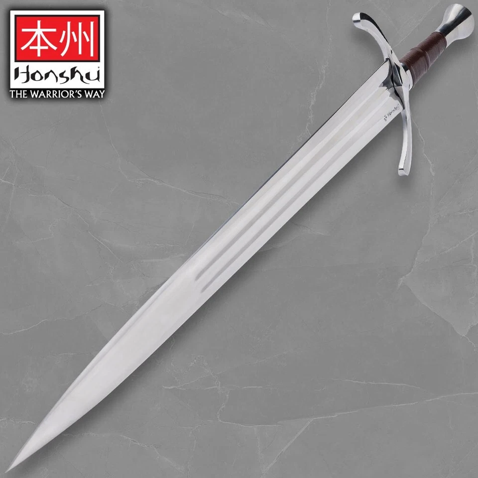 Espada de una mano Honshu Historic Series | Acero al carbono 1065 | 40" en general Foto 4 de 4