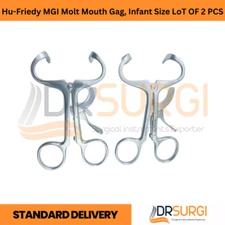 Hu-Friedy MGI Molt Mouth Gag, Infant Size LoT OF 2 PCS