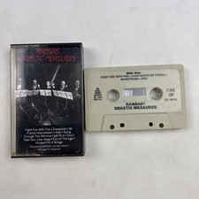 Kansas Drastic Measures QZT 38733 Music Stereo Cassette Tape 1983 CBS Records