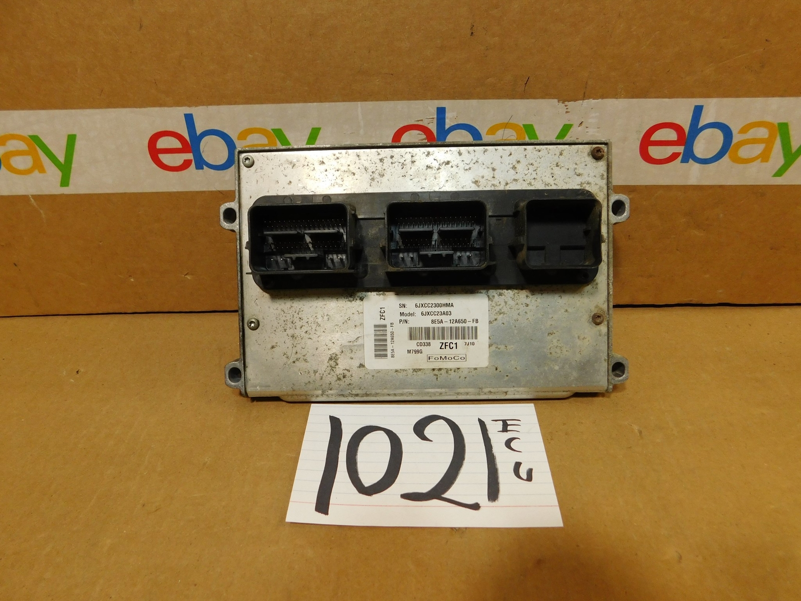 2008 MERCURY MILAN #1021 Engine Computer ECM ECU 8E5A-12A650-FB
