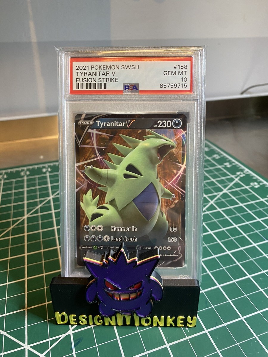 PSA10 バンギラスV SR Tyranitar V Gem Mint 10 2021 Pokemon Tyranitar V 158/264 Fusion Strike PSA 10 Gem Mint | eBay