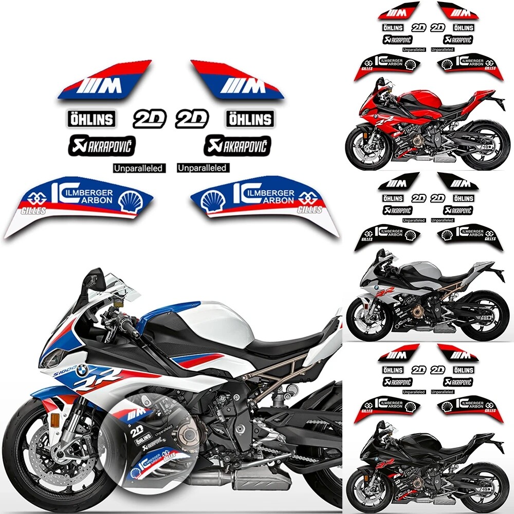 Fairing Number Board Reflective Sticker Decal For 2019-2023 BMW