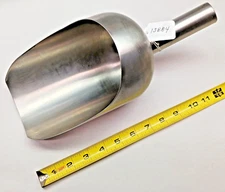 Scoop, Vollrath 92110 Nice stainless steel 12" Long scoop, USA