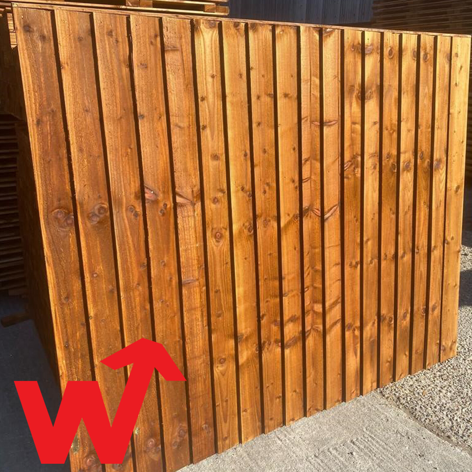 Pressure Treated Feather Edge Fence Panels 6x6, 6x5 Heavy Duty