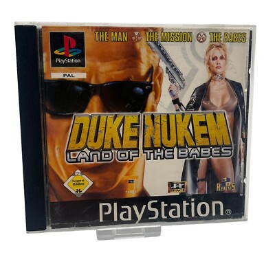 Playstation 1 Duke Nukem: Land of the Babes nur CD Anleitung und Frontcover