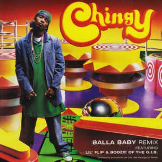 Chingy: Balla Baby Remix PROMO w/ Artwork MUSIC AUDIO CD Lil' Flip