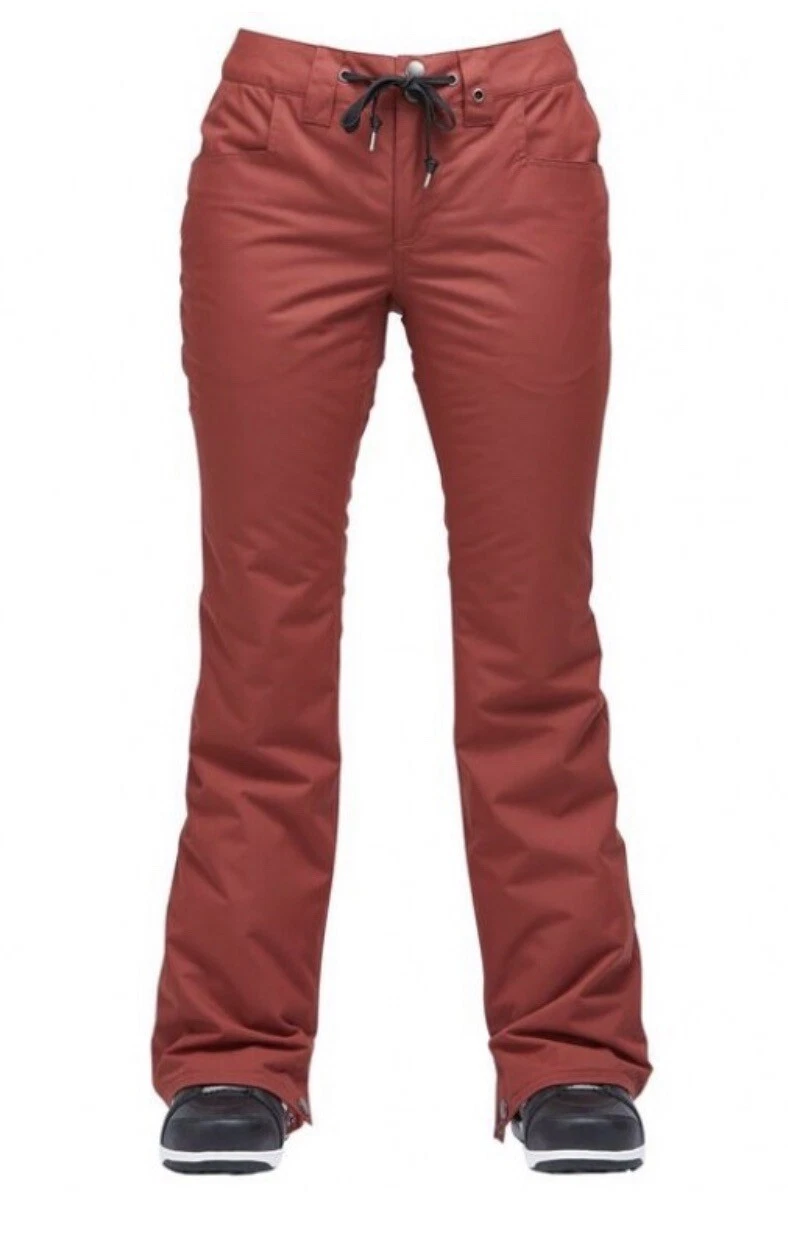 Airblaster Hot Fancy Snowboard Pants, Women's Medium, Oxblood New