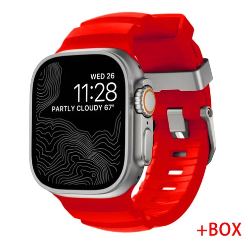 Silicone Sports Band for iWatch Series 10 46mm - Zdjęcie 24 z 80