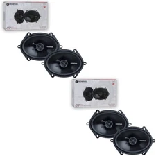 4 X Memphis SRX572V 5 X 7 Inch 2-way Car Audio Speakers (Pair) 5" X 7"