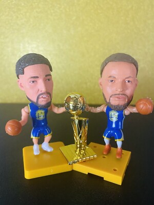 2022 Golden State Warriors NBA Mini Action Figure GSW Dubs Champs Curry Thompson