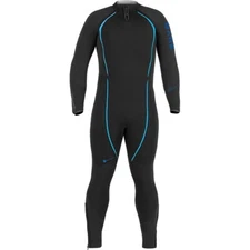 Used Bare 5mm Mens Reactive Full Wetsuit-Blue-Large