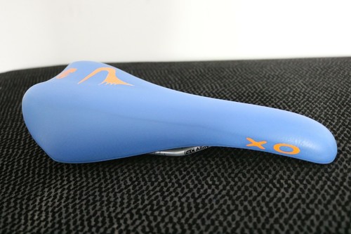 NOS NEW SELLE ITALIA X0 BLUE ORANGE PINARELLO SADDLE VINTAGE 90s 00´S | eBay