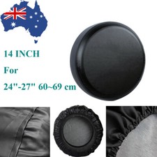14 inch 4x4 4WD Black Spare Wheel Tyre Cover Fit Car Tire's Φ 60~69cm (24"-27")