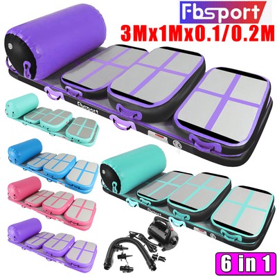 6x2x02m Airtrack Inflatable Air Track Floor Home Gymnastics