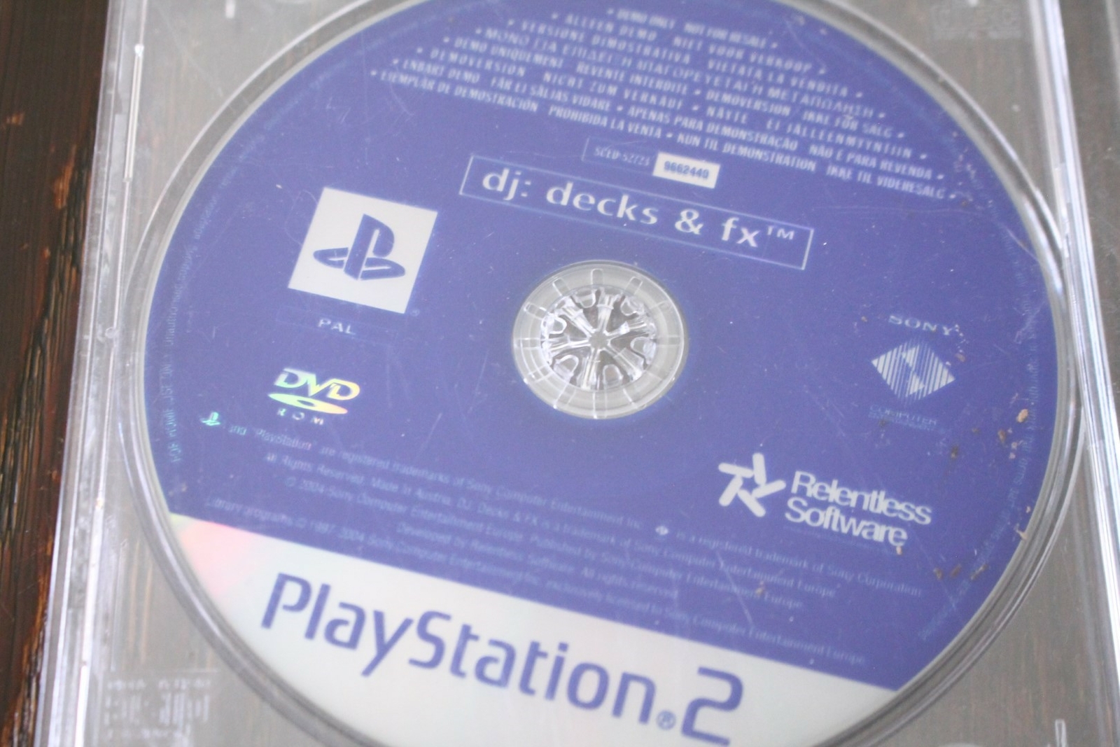 DJ : Decks & FX Radio FG complet sur Playstation 2 PS2 - FR