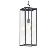 Maxim Lighting Catalina 1-Light Outdoor Hanging Lantern in Dark Bronze - 30097CL