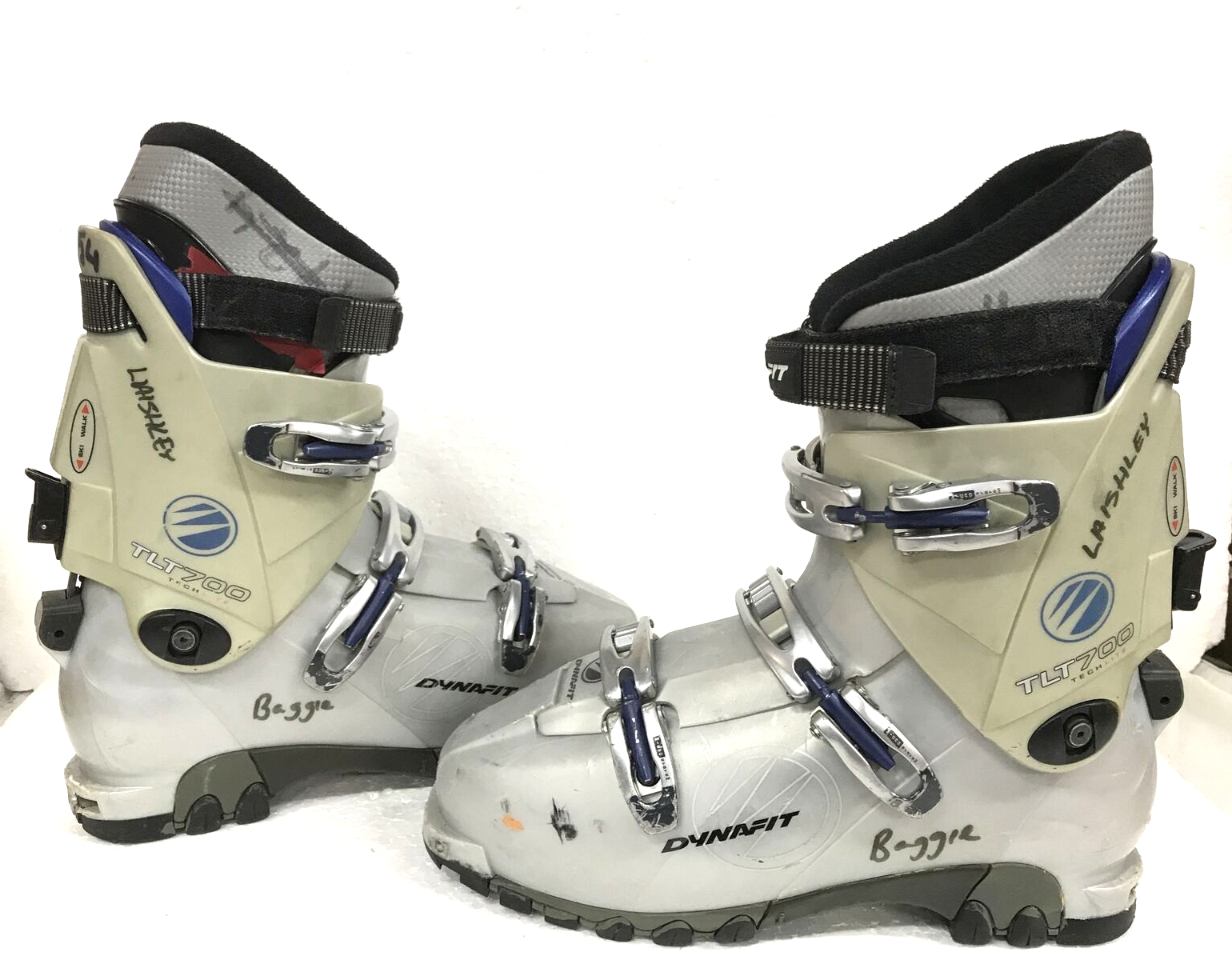 SALOMON DYNAFIT TLT700 Tech Lite Stivali da sci alpino touring argento taglia 300 11 #5453