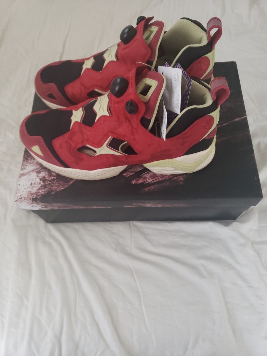 靴 STREET FIGHTER x REEBOK INSTAPUMP FURY95 Capcom And Reebok Duke It Out With The Instapump Fury 95