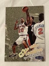 Allan Houston~1997-98 Fleer Ultra Gold Medallion~ Card #64G