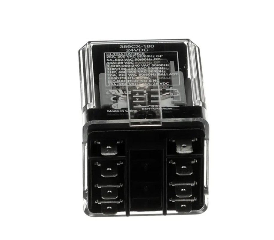 TurboChef 389CX180 Relay Mechinal DPDT, 2 Pole 24VDC fits for ECO ST