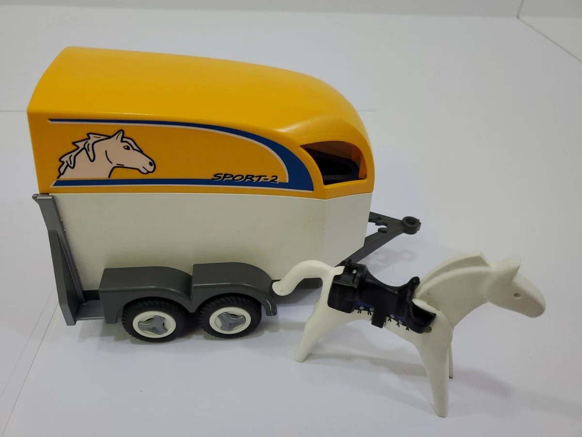 2012 Playmobil Horse only Pre Owned with 1974 horse figure |