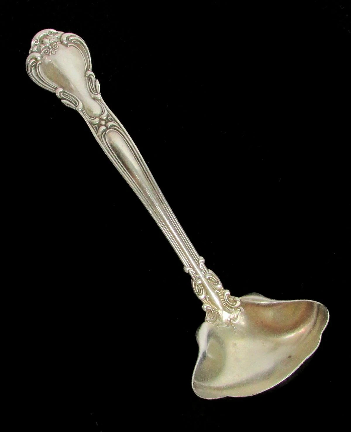 GORHAM CHANTILLY STERLING SILVER GOLD WASH BOWL 5 1/2" SAUCE / SMALL GRAVY LADLE