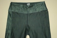 Joy Lab Ankle Cropped Leggings Size Small Dark Green Yoga Athletic Activewear