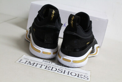 Nike Air Jordan 36 XXXVI Low PF Black Metallic Gold White DH0832