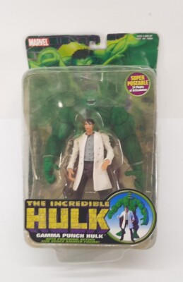 The Incredible HULK - Gamma Punch HULK and Bruce Banner ToyBiz