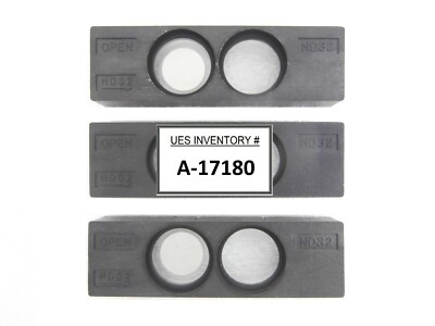Nikon ND32 Microscope Neutral Density Filter EPI Slide Reseller Lot of 3 Working