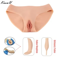 Silicone Fake Vagina Shorts Panty HipShaping Pants For Crossdresser Transgensers