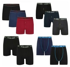 Mens King Size 2 3 Pack Underwear Big Boxer Shorts Kam Cotton Classic 2XL-8XL