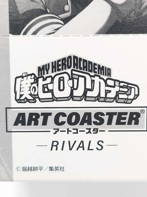 My Hero Academia RIVALS Jump Festa 2023 Limited Art Coaster Box W