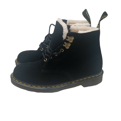 101 suede shearling lined boots