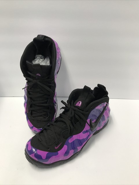 nike little posite purple camo