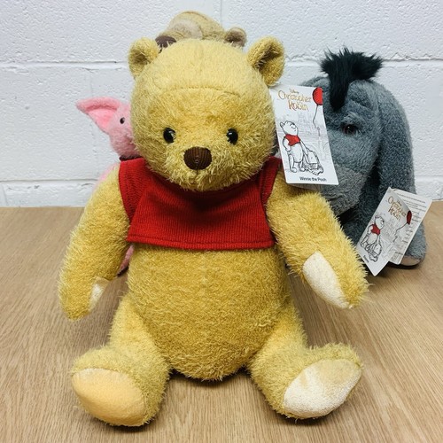 Pacchetto giocattoli morbidi Disney Christopher Lee Winnie the Pooh film live action Tigro - Foto 10 di 12