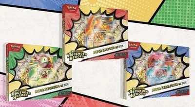 Pokémon TCG Mega Evolution Ascended Heroes EX Box - SET OF 3 (EN) PREORDER MAY