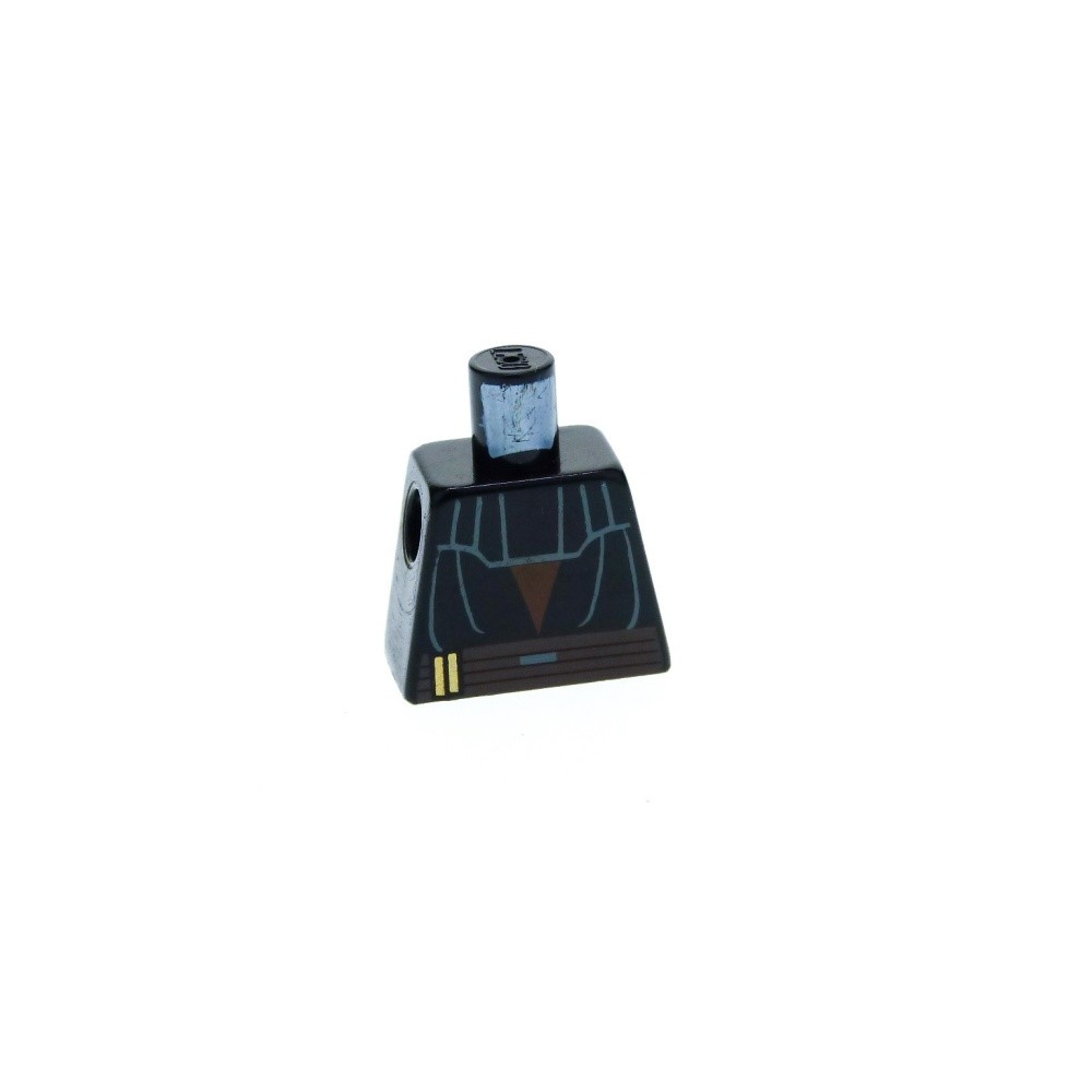 1X Lego Torso Minifigure Star Wars Anakin Skywalker Black SW0183 973PB0420