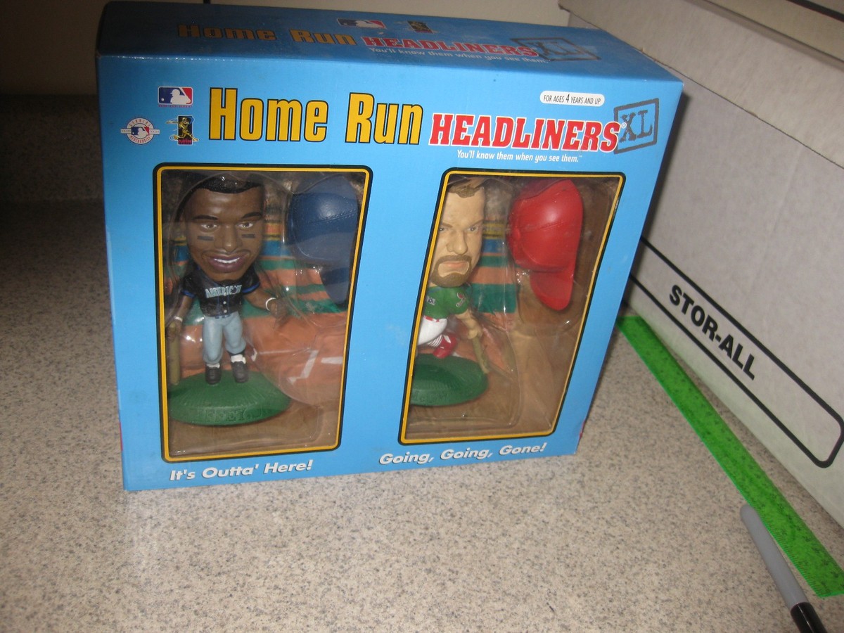 1998 Bobble Head MLB Home Run Headliners XL Ken Griffey Jr Mark