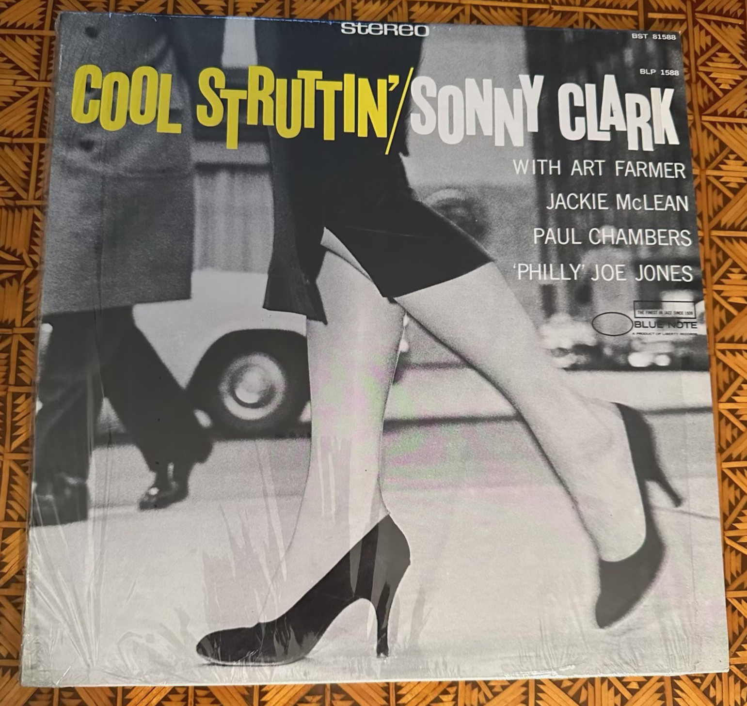Sonny Clark Cool Struttin' BST 81588 Blue Note Liberty Stereo LP E/NM
