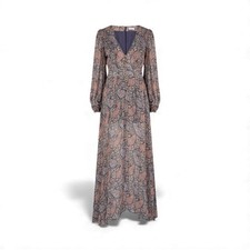 Tigerlily La Luna Raquel Dress Size 14 AU / 10 US Maxi Paisley Boho Buttons Flow